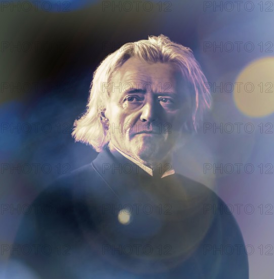 Portrait of Georg Balthazar von Neumayer, Ritter von Neumayer, 1826 – 1909, German polar explorer, geographer and geophysicist, best known for cooperation of meteorology and scientific observations, digitally optimized