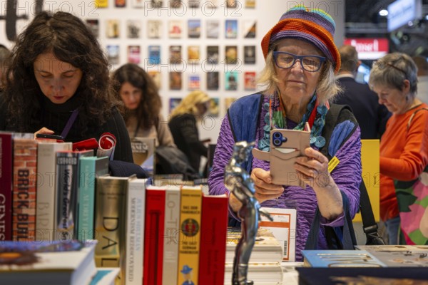 The 77th Frankfurt Book Fair takes place from 15 - 19 October 2025, Exhibition Grounds, Frankfurt am Main, Hesse, Germany