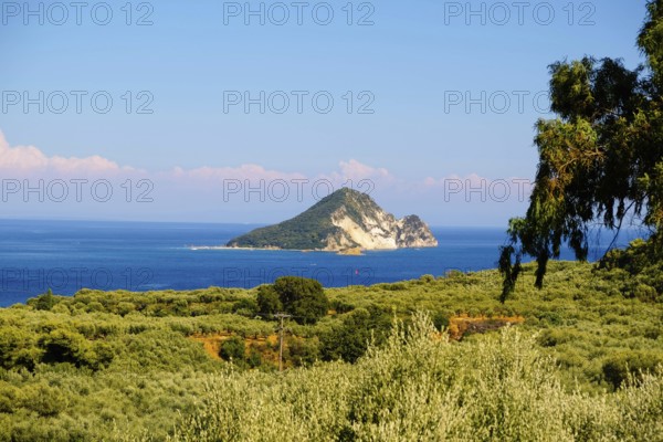 Marathonisi, affectionately known as Turtle Island, is a small, uninhabited islet in the Bay of Laganas, famed for its unique turtle-like shape