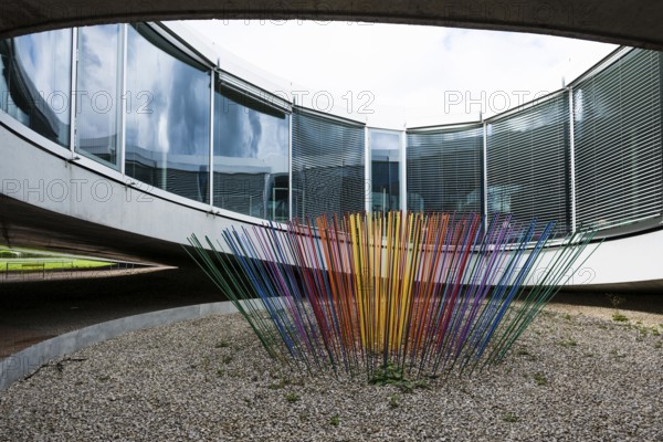 Rolex Learning Centre, SANAA architects, École polytechnique fédérale de Lausanne, EPFL, Lausanne, Switzerland