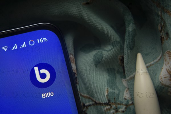 Dhaka, Bangladesh- 07 May 2025: Bitlo app icon is seen on smartphone