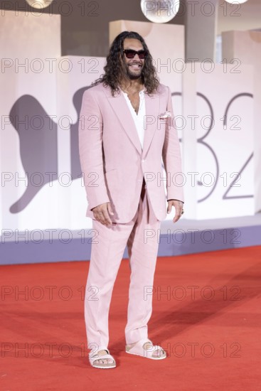 Venice, Italy - 3 September 2025: Jason Momoa during the red carpet of - Cartier Glory To The Filmmaker Award 2025 and In the Hand of Dante - during the 82nd Venice International Film Festival