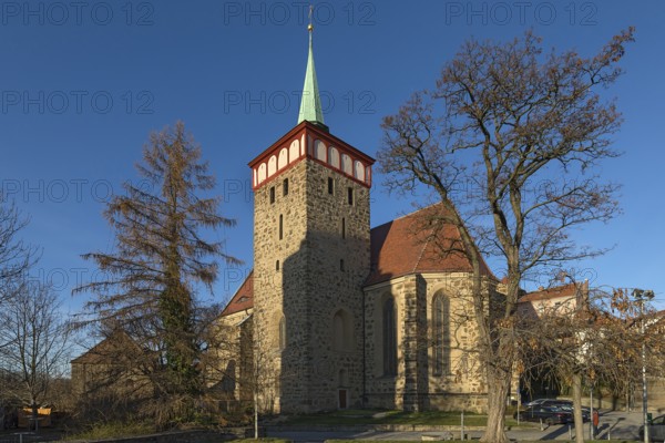 Late Gothic St. Michael's Church, built 1450, Bautzen, Upper Lusatia, Saxony, Germany