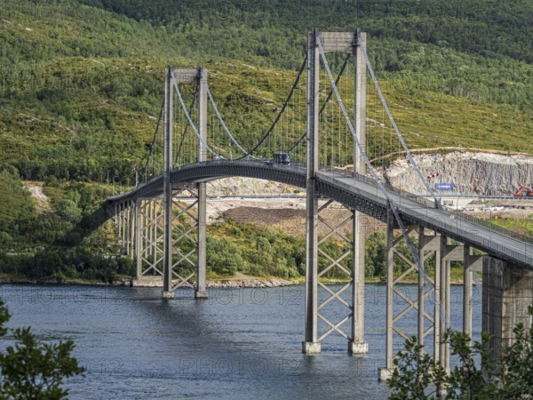Tjeldsundbrua bridge south of Harstad, Norway