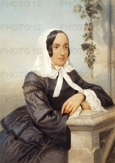 Fredrika Bremer, 1801 - 1865, a Swedish writer and a feminist activist