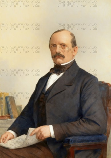 Otto Eduard Leopold von Bismarck-Schoenhausen, Prince of Bismarck, 1815-1898, Prime Minister of Prussia and first Chancellor of the German Empire