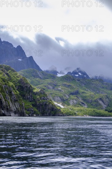 Trollfjord, Lofoten, Nordland, Norway