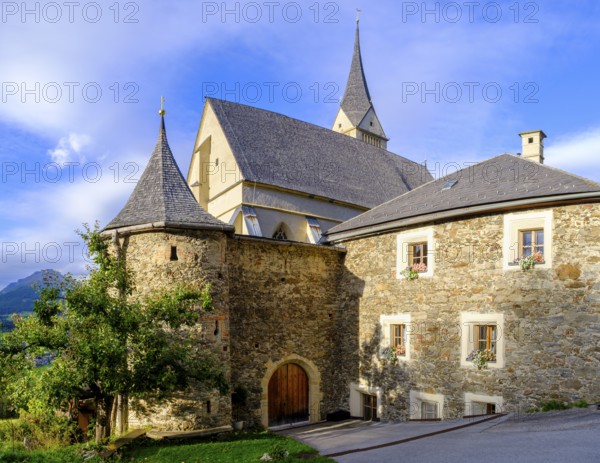 Wehrkirche St. Leonhard ob Tamsweg, Tamsweg, Lungau, Salzburg state, Austria