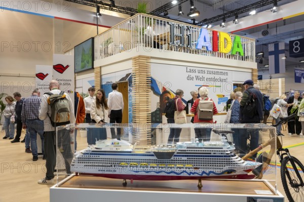 Messe Reise und Camping, Cruise Provider, Aida, in Essen, North Rhine-Westphalia, Germany