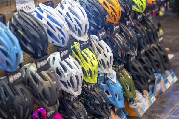 Fahrrad Essen, public fair in the halls of Messe Essen, retailers and manufacturers show everything about bicycles, e-bikes, accessories, bicycle helmets, North Rhine-Westphalia, Germany