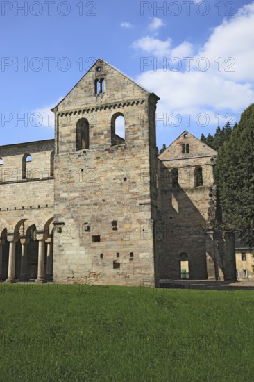 Former Benedictine monastery Paulinzella in the Rottenbachtal, Thuringia, Saalfeld-Rudolstadt district, Germany