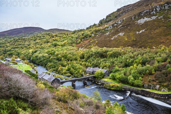 Caban Coch Dam, Elan Valley, Caban-Coch Reservoir, Rhayader, Wales, UK