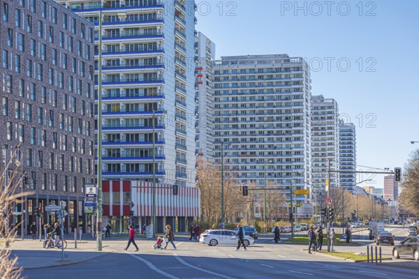 Leipziger Strasse in Berlin, Germany