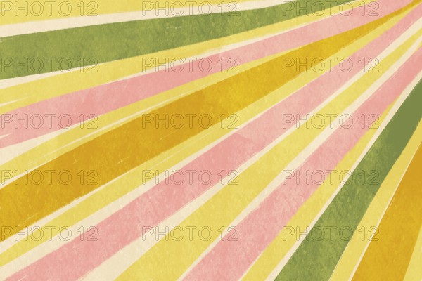 A digitally created abstract background featuring diagonal stripes in soft pastel shades of yellow, pink, and green, suitable for various design uses