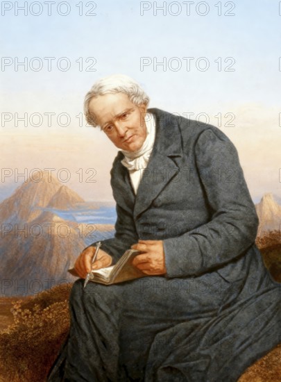 Friedrich Wilhelm Heinrich Alexander von Humboldt, 1769 - 1859, a German naturalist