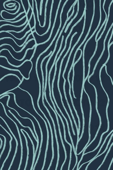 This image features an abstract background with flowing lines in varying shades of blue and teal, creating a dynamic and textured visual effect. Ideal for use in design projects that require vibrant and eye-catching elements