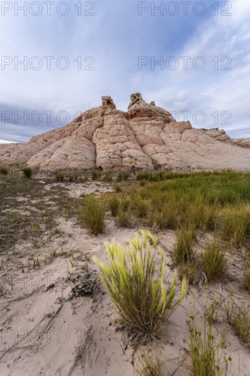 The striking rock formations of Coyote Buttes in Paria Canyon-Vermilion Cliffs Wilderness, Arizona