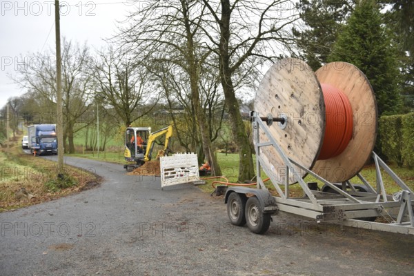 Fiberglass construction site, Schleswig-Holstein, Germany