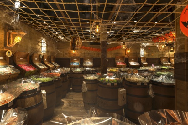 View of a candy store, Venice, Veneto, Italy