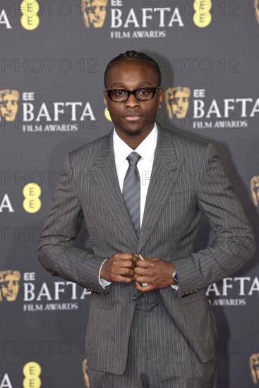 Miles Caton - EE BAFTA FILM AWARDS 2026, The Royal Festival Hall, London, 22.2.26