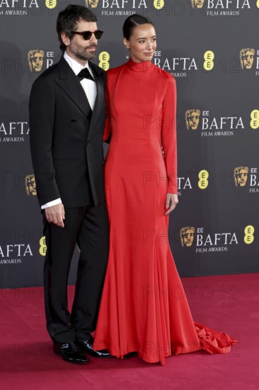 Adolpho Veloso and Ana Gabriela - EE BAFTA FILM AWARDS 2026, The Royal Festival Hall, London, 22.2.26
