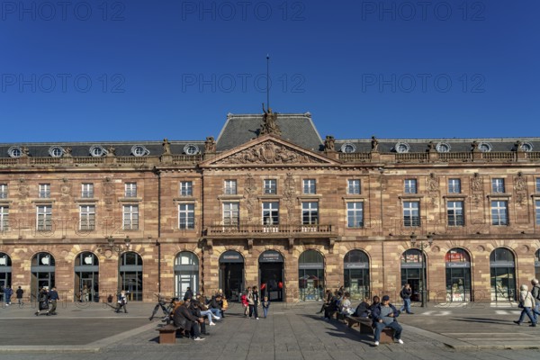 The Aubette, neoclassical building on Place Kléber in Strasbourg, Alsace, France
