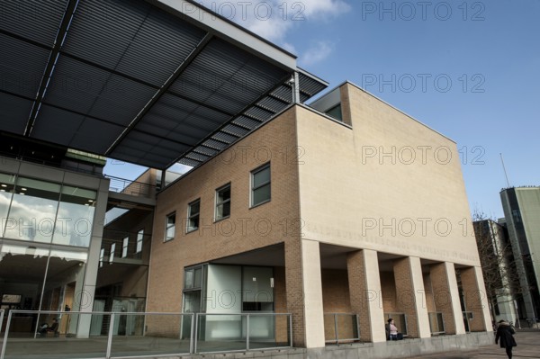 Oxford, England, UK. February 6th 2020 Said Business School, Oxford University, named after Syrian-Saudi billionaire Wafic Saïd, Park End Street, Oxford
