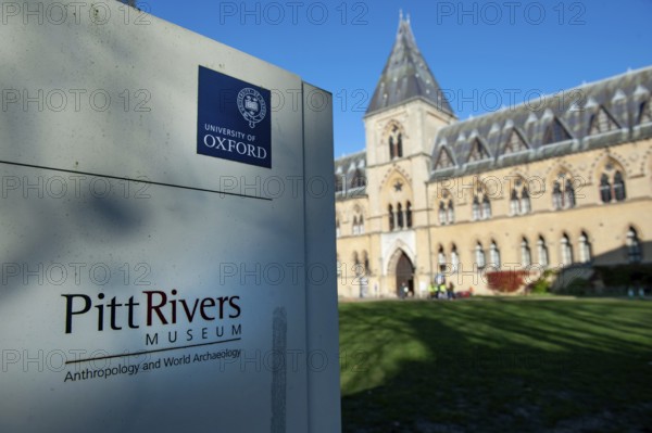 Oxford, England, UK. February 6th 2020 The Pitt Rivers Museum of Anthropology and World Archaeology, Parks road, Oxford University