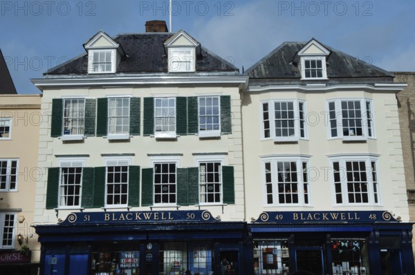 Oxford, England, UK. February 2nd, 2020 Blackwells Bookshop, Broad Street, Oxford City Center