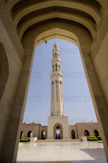 Muscat, Oman, May 26th 2014 Sultan Qaboos Grand Mosque Muscat Oman