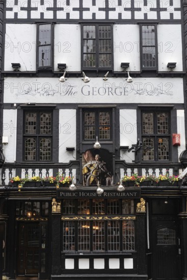 London, United Kingdom. August 2nd 2023 The George was founded in 1723 as a coffee house, became Georges Hotel in 1830 and then a public house as it is today at 213 The Strand WC2. Former regulars of the George include Horace Walpole