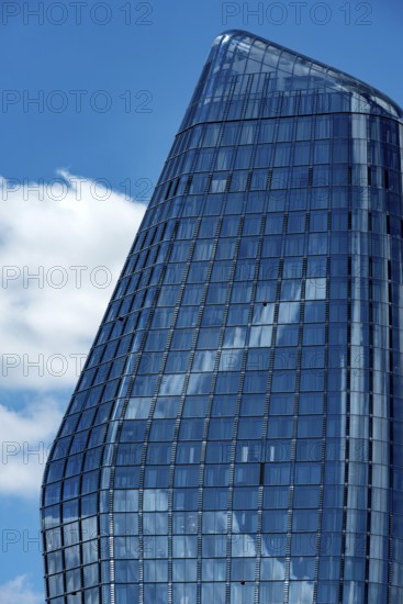 London, United Kingdom. July 9th 2022 Modern glass fronted high rise office building in the city of London, the UK capital and busy financial trading hub