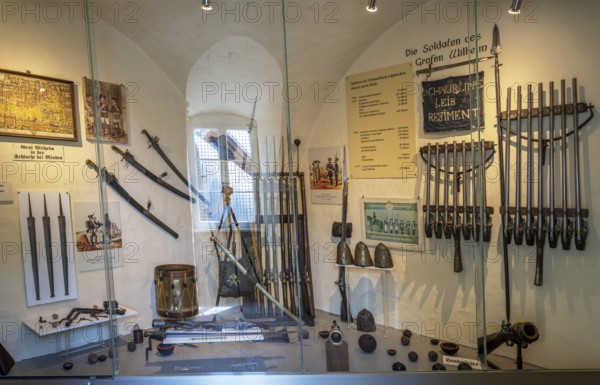 Wilhelmstein Fortress Interior Exhibition Steinhuder Meer Germany