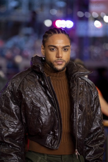 Lamin Leroy Gibba on the Red Carpet in front of the closing gala of the 76th Berlinale at the Theater am Potsdamer Platz Berlin on 21.02.2026. The 76th Berlin International Film Festival will take place from February 12 to 22, 2026