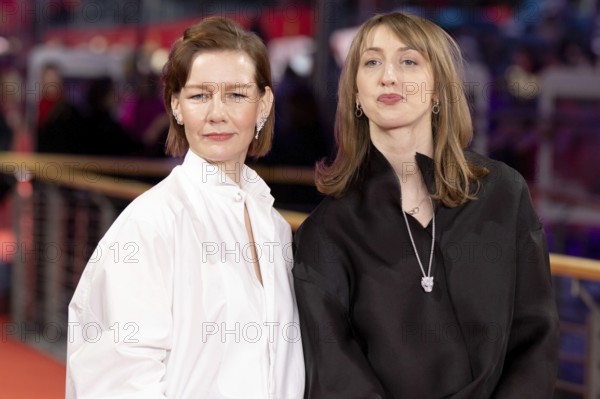 Sandra Hüller, Caro Braun on the Red Carpet in front of the closing gala of the 76th Berlinale at the Theater am Potsdamer Platz Berlin on 21.02.2026. The 76th Berlin International Film Festival will take place from February 12 to 22, 2026