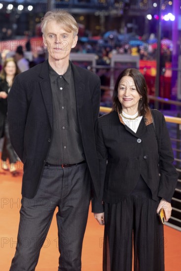 Grant Gee, Janine Marmot on the Red Carpet in front of the closing gala of the 76th Berlinale at the Theater am Potsdamer Platz Berlin on 21.02.2026. The 76th Berlin International Film Festival will take place from February 12 to 22, 2026