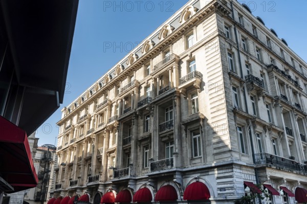 Istanbul, Turkey. October 22nd 2021 The Pera Palace Hotel Famous for Agatha Christie Author of the Murder on the Orient Express and other well know writers, Istanbul, Turkey