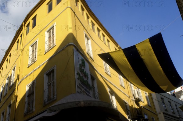 Istanbul, Turkey. October 19th 2013 Fenerbahce Football Club Flag Istanbul