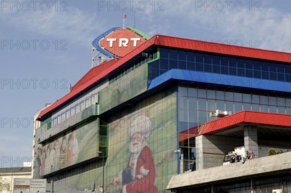 Istanbul, Turkey. April 28th 2012. TRT Turkish State TV building, Istanbul, Turkey