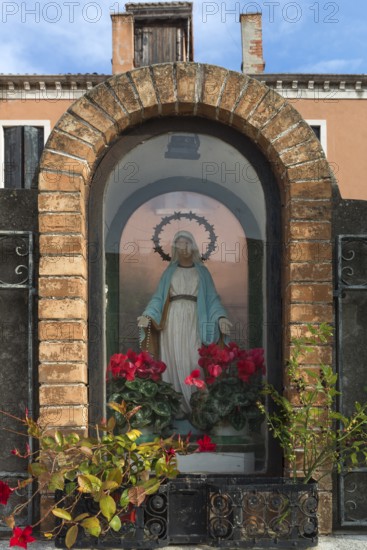 The veneration of the Virgin on the island of Giudecca, Veneto, Italy