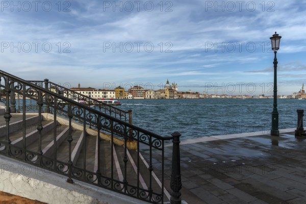 View of Venice from Giudecca Island, Ventien, Italy