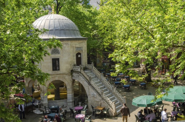 Bursa, Turkey. April 21st 2014 Koza Han, Bursa City, Turkey
