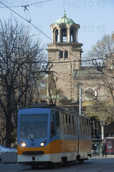 Sofia, Bulgaria, June 4th 2019 Street Scenes of Downtown Sofia, Bulgaria