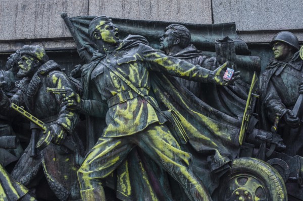 Sofia, Bulgaria, March 7th 2018 Monument to Soviet and Communist past in Bulgaria