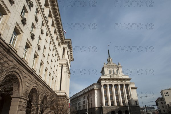 Sofia, Bulgaria, February 6th 2018 The former Communist Party House, Sofia, Bulgaria