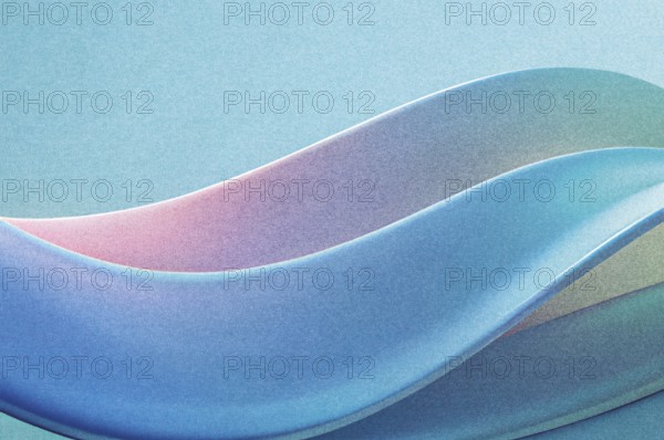 A soft gradient flows gracefully across the background, blending pastel colors to create a soothing, grainy texture The design evokes a tranquil atmosphere perfect for modern aesthetics