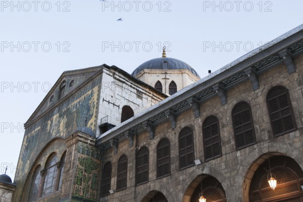 Muslims flock to the historic Umayyad Mosque to perform the first Tarawih prayer of Ramadan in the capital Damascus, Syria on February 18, 2026, Damascus, Syria