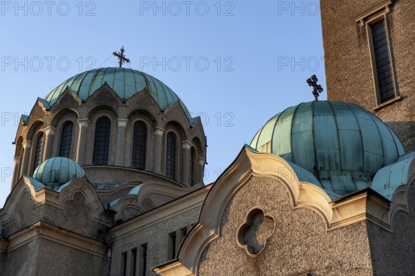 Veliko Tarnovo, Bulgaria. May 3rd 2018 The unique architecture of the Bulgarian town of Veliko Tarnovo, known as the City of the Tsars and capital of the 2nd Bulgarian Empire