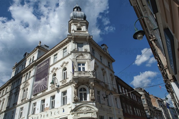 The elegant architecture of the Bosnian capital, Sarajevo, Bosnia and Herzegovina