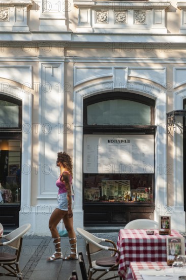 Belgrade, Serbia. May 27th 2019 Belgrade Cafe Culture in the Serbian Capital